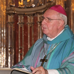 Altbischof Dr. Paul Iby bei der Predigt: 80 Lebensjahre, 25 Jahre Bischof!