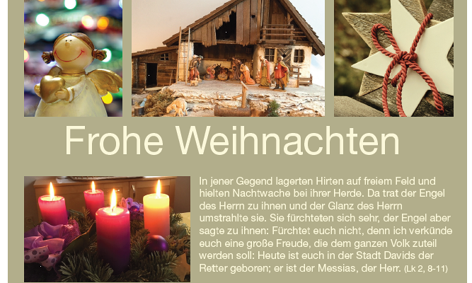 Weihnachtskarte KA / KA