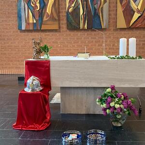 Deko am Altar