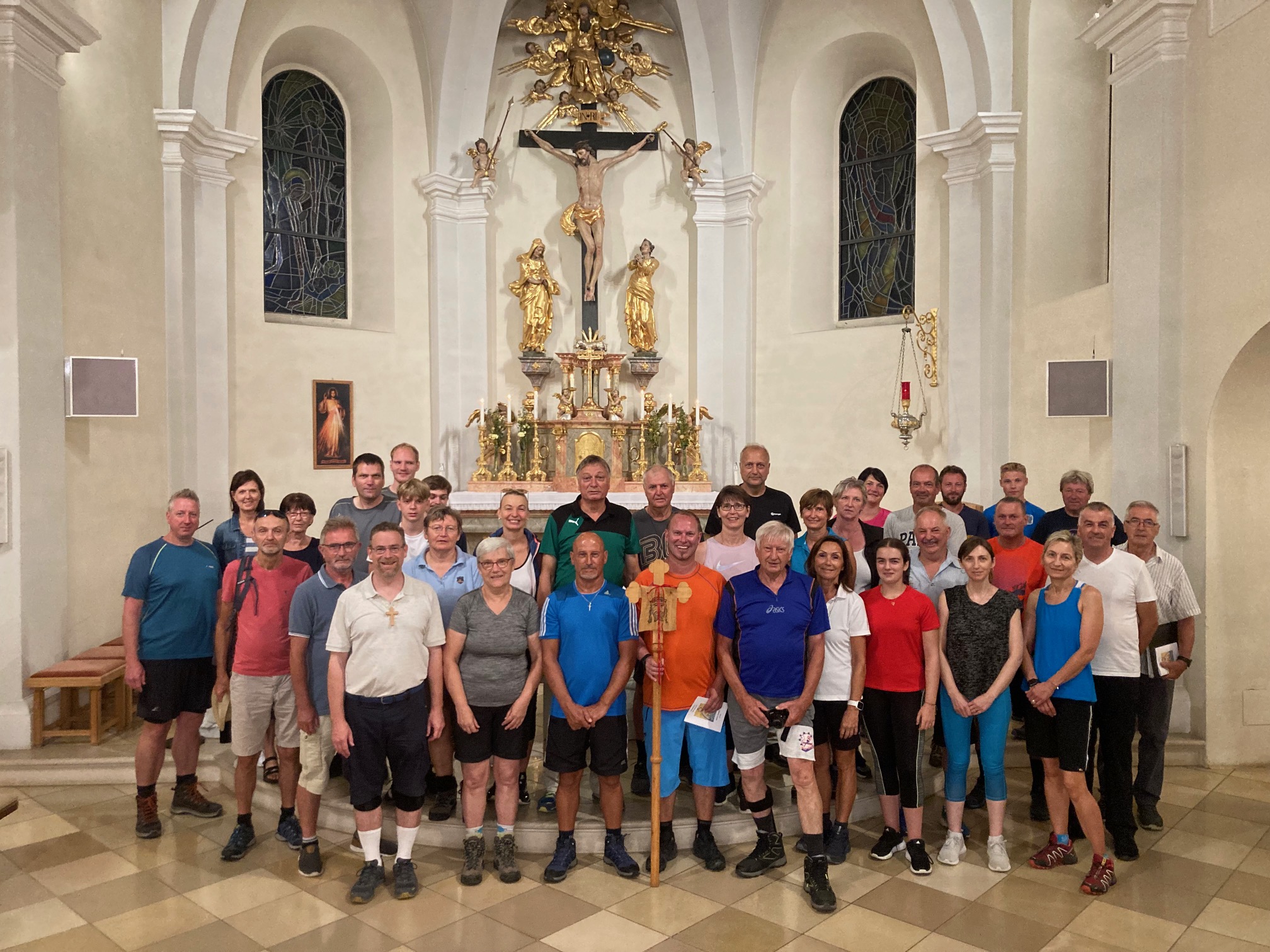 Pfarre Wulkaprodersdorf Fußwallfahrer