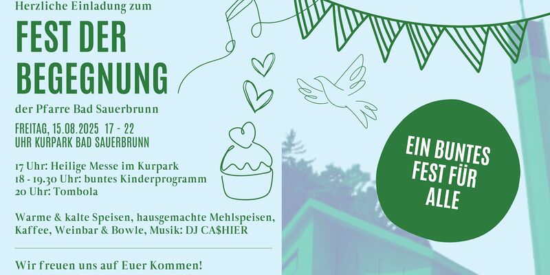 Pfarrfest / Kathi Graner Einladung