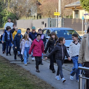 Aufstellung zum Einzug