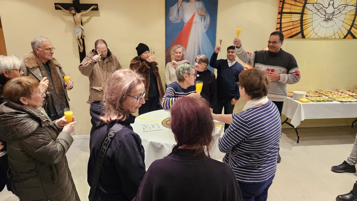 Neujahrsgottesdienst - Neujahrsempfang 2025 / Nadja Hutter Auf das Neue Jahr - Ansprache Pater Kuruvila