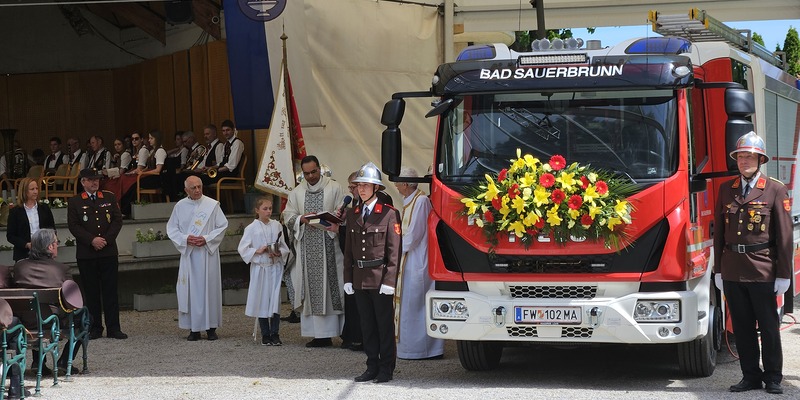 Segnung Löschfahrzeug / Nadja Hutter