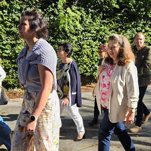 Prozession zur Pfarrkirche