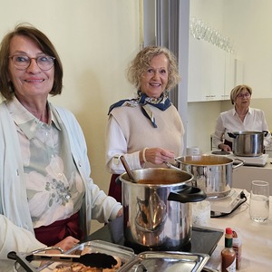 v.l. Gitti Reiter, Gisi Marx