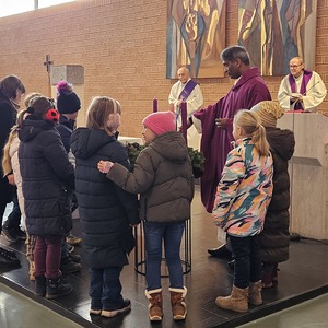 Advenkranz entzünden